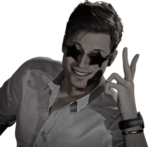 Эмодзи Johnny Cage