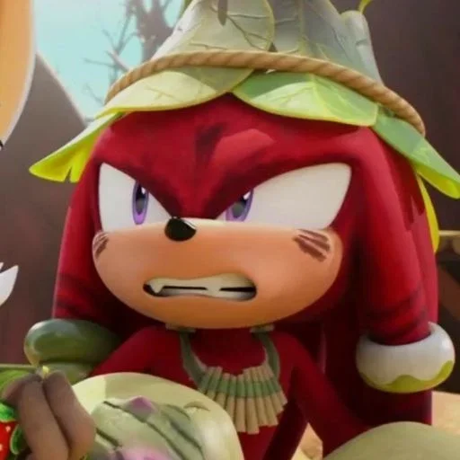 Эмодзи KNUCKLES THE ECHIDNA