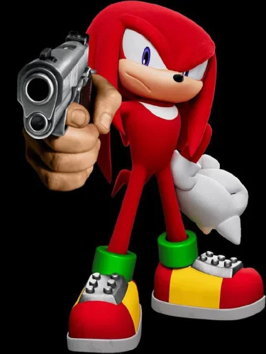 Эмодзи KNUCKLES THE ECHIDNA