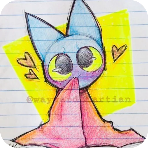 Эмодзи МАО МАО герои чистого сердца