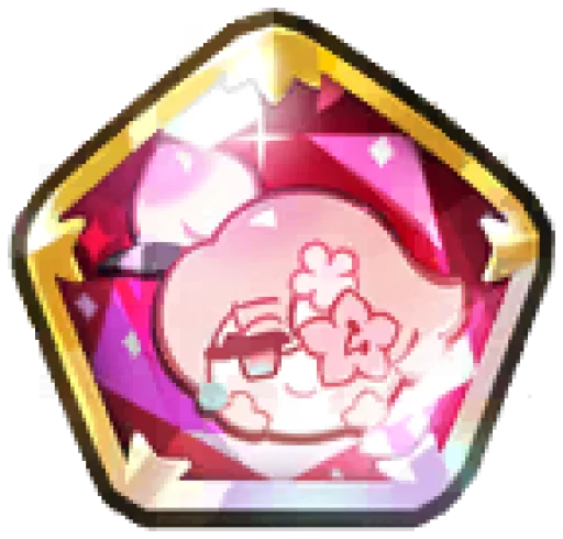 Эмодзи Peach Blossom Cookie