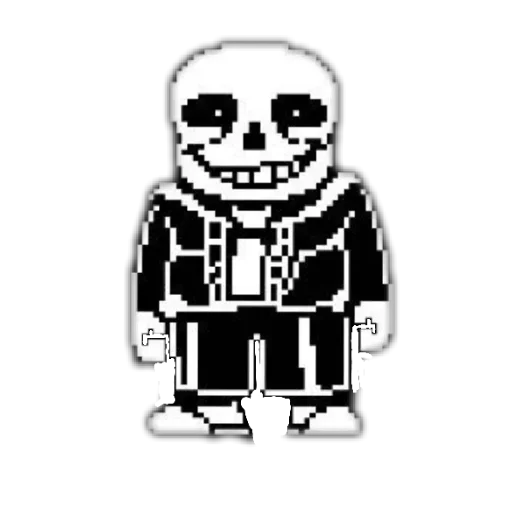 Эмодзи Sans Undertale