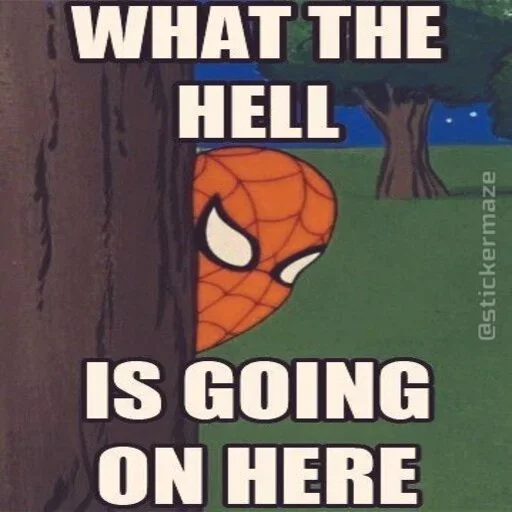 Эмодзи Spider Man Memes
