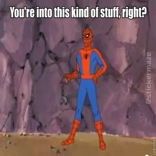 Эмодзи Spider Man Memes