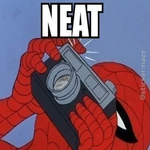 Эмодзи Spider Man Memes