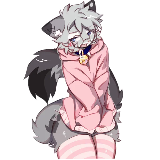 Эмодзи Я котёнок :3