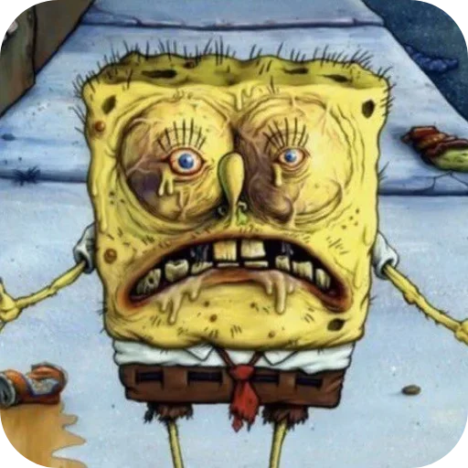 Эмодзи Губка Боб