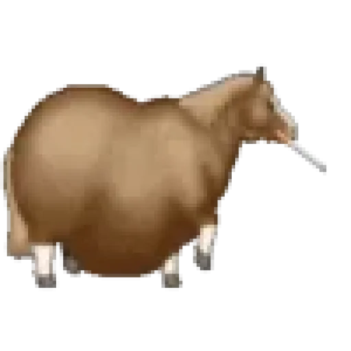 Эмодзи Лошадь из TikTok