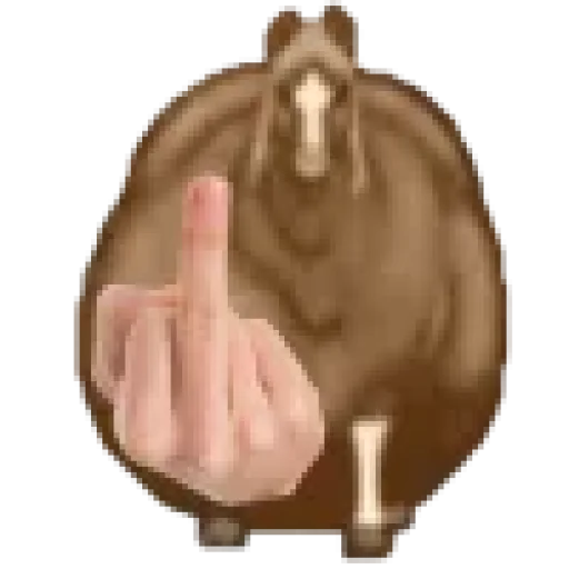 Эмодзи Лошадь из TikTok