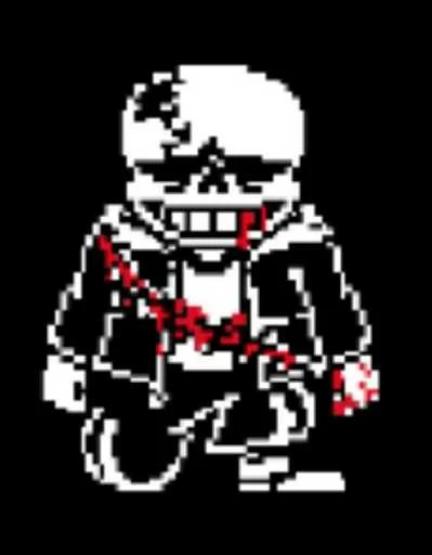 Эмодзи Sans Undertale