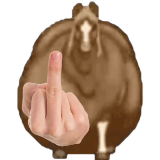 Эмодзи Лошадь из TikTok