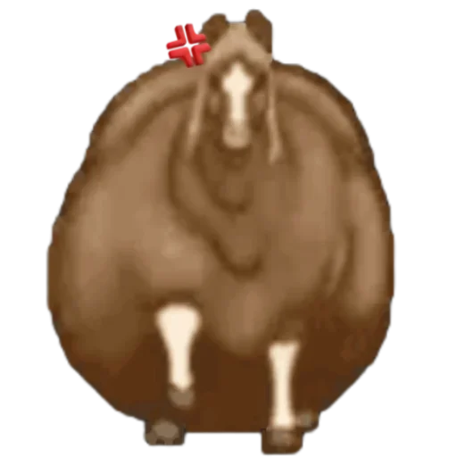 Эмодзи Лошадь из TikTok