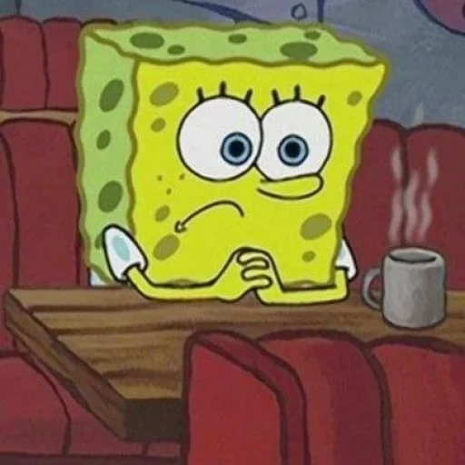 Эмодзи Sponge Bob