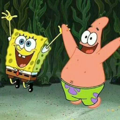 Эмодзи Sponge Bob