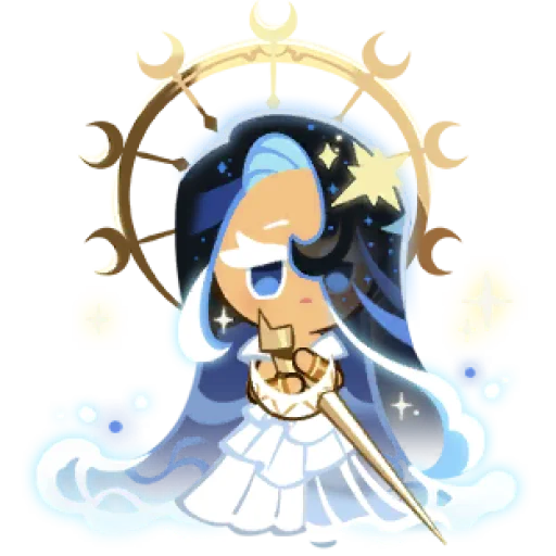 Эмодзи Sea Fairy Cookie